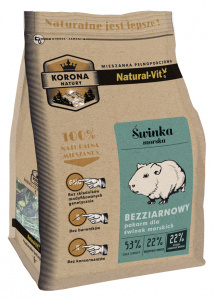 KORONA NATURY KARMA DLA ŚWINKI MORSKIEJ 750G