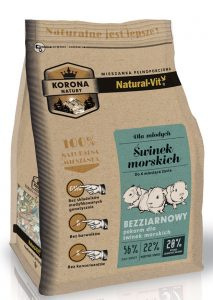 KORONA NATURY KARMA DLA MŁODYCH ŚWINEK MORSKICH 750G