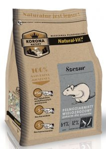 KORONA NATURY KARMA DLA SZCZURA 750 G