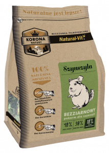 KORONA NATURY KARMA DLA SZYNSZYLA 750G